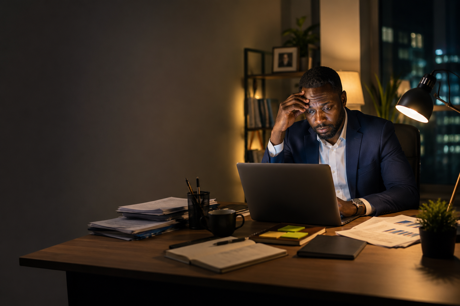 Leader sous pression