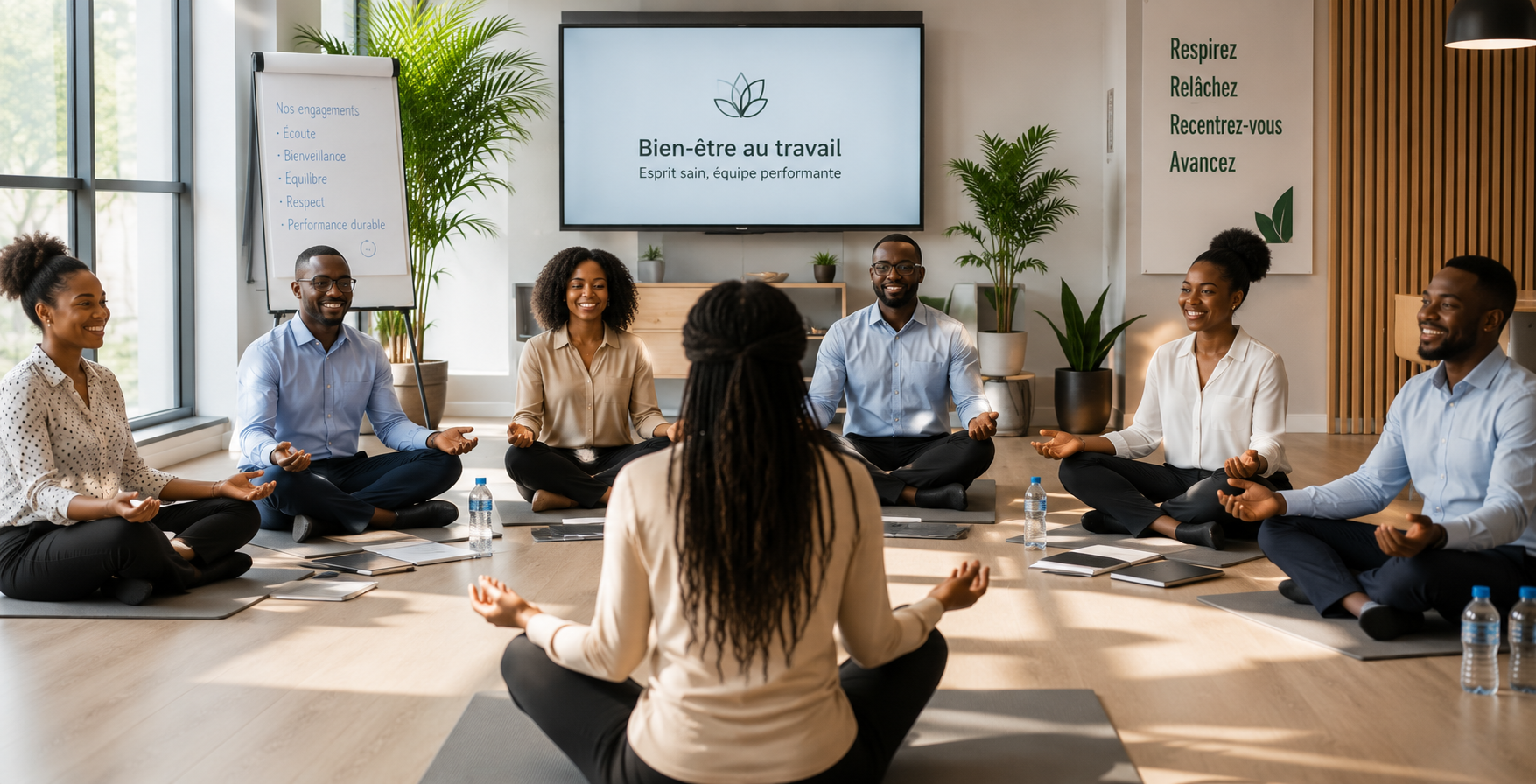 équipe en entreprise